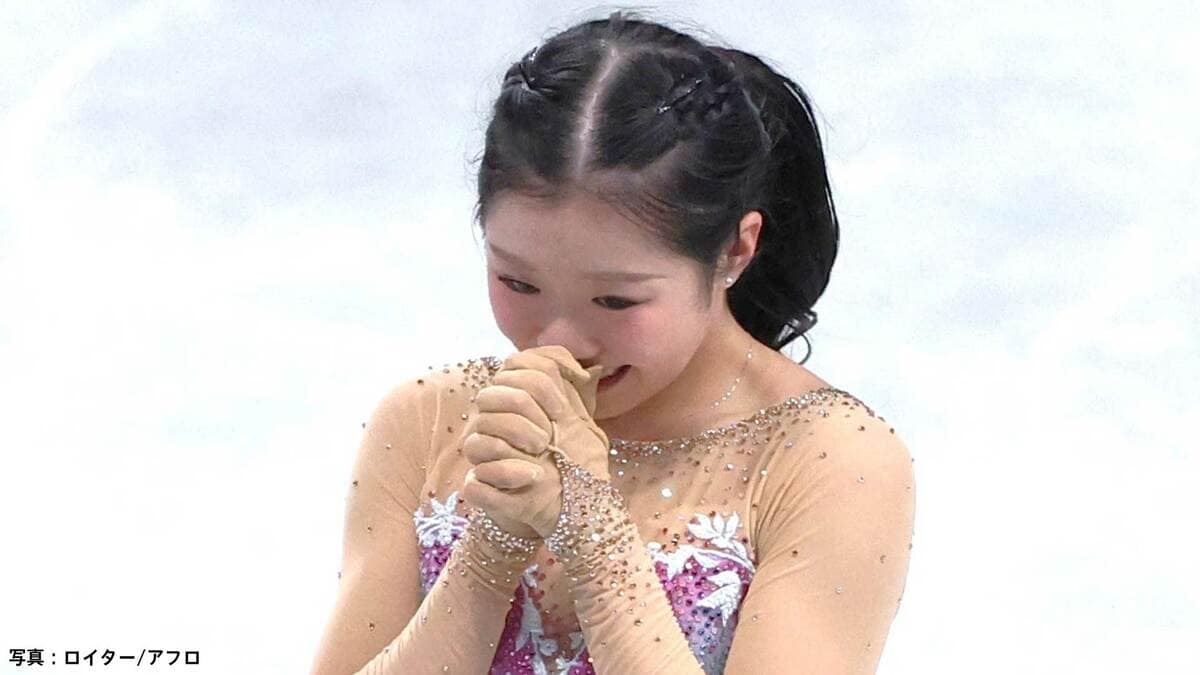 17歳中井亜美が初出場で銀メダル!世界女王アリサ・リウが金、坂本花織フリートップの演技で銅メダル【GPファイナル】