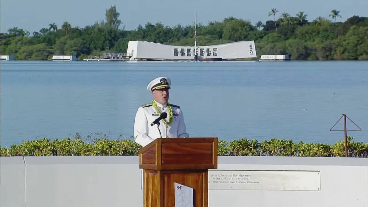 真珠湾攻撃から84年 ハワイで追悼式典 攻撃を体験した兵士の出席者が初めてゼロに
