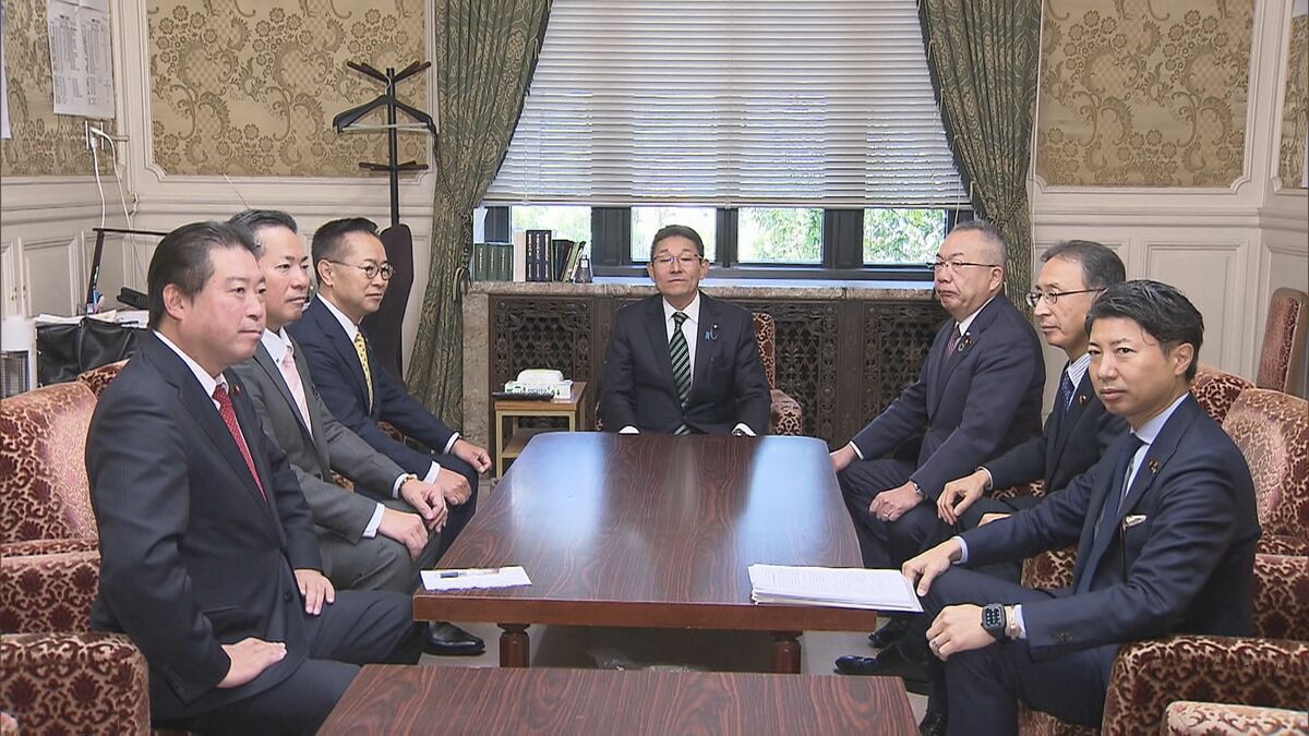 「先に出した法案優先を」野党 議員定数削減よりも企業・団体献金の審議優先すべきとの認識で一致