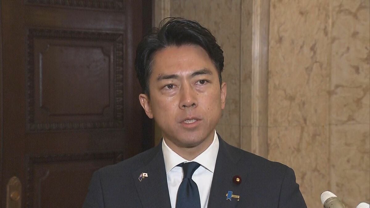 【速報】小泉防衛大臣「航空情報や航行警報の事前通報の認識無し」 中国軍機による自衛隊機へのレーダー照射問題で反論