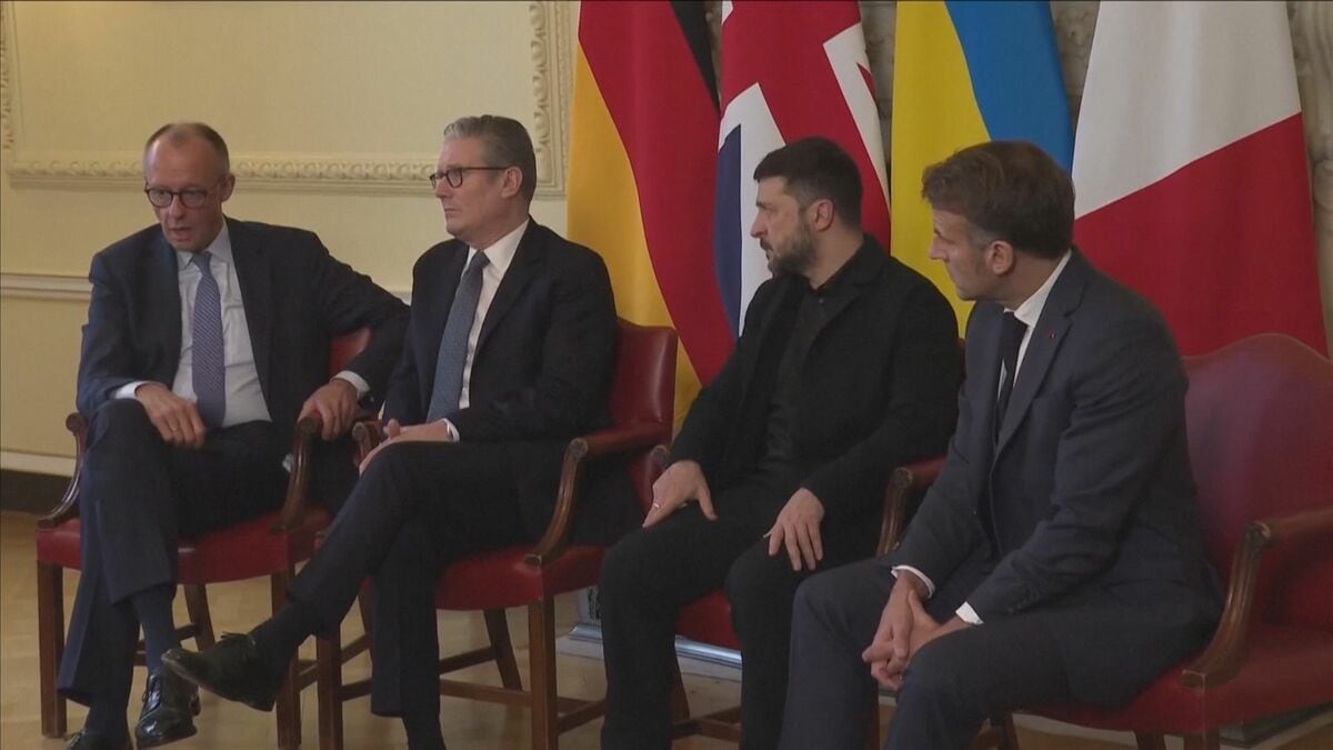 ウクライナ和平計画めぐり欧州首脳らゼレンスキー大統領と会談　修正案は20項目　領土割譲「妥協点見つからず」