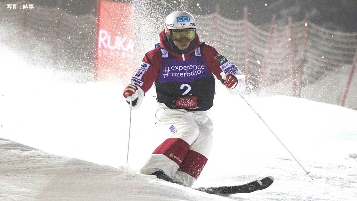 モーグル・堀島行真が開幕戦Vに続く2位で2戦連続の表彰台 優勝は世界選手権銅のグレアム【スキーW杯第2戦】