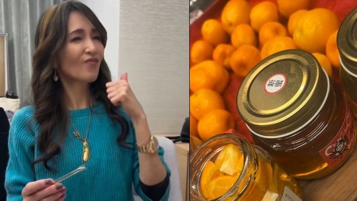 【 工藤静香 】　金柑のおすすめの食べ方は「ハチミツをかける」　「本当おすすめ　やばいでしょ　もう　スーパーデザートじゃない!?」