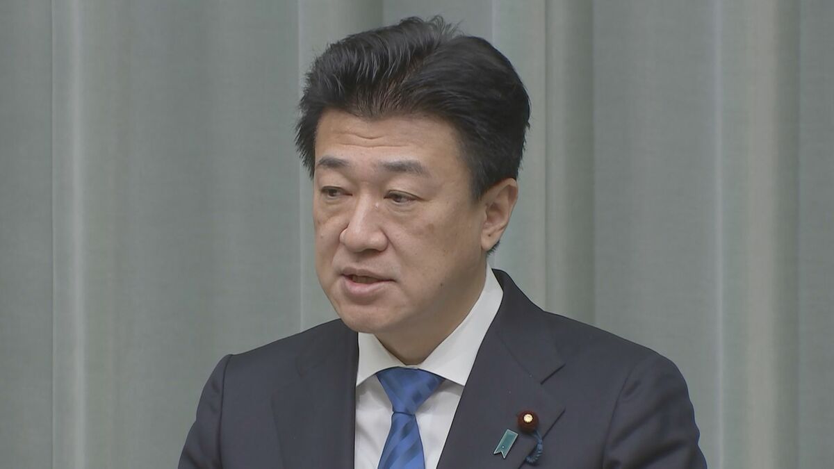 木原官房長官「目視できないほど離れていた」中国軍機によるレーダー照射事案 中国側の“妨害された”との主張に反論