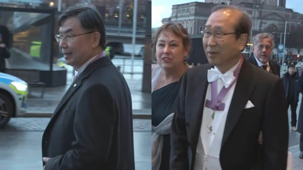 ノーベル賞授賞式始まる 大阪大学・坂口志文特別栄誉教授と京都大学・北川進特別教授らが出席