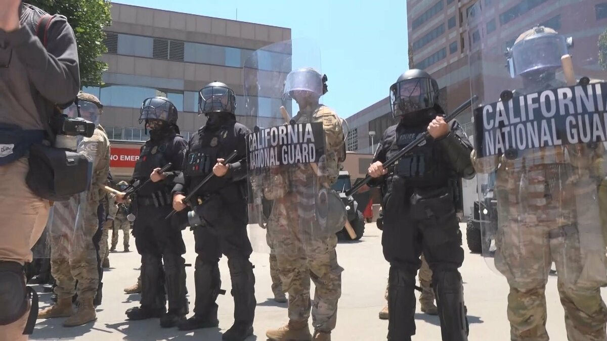 米連邦地裁 トランプ政権によるカリフォルニア州兵のロサンゼルス派遣 中止命じる