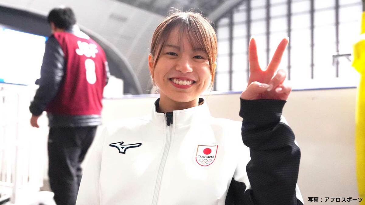 異色のスケーター 長森遥南が逆転の五輪切符 ! ゴルフのベストスコア68「プロを目指してました」勤務時は“フィナンシェ担当”