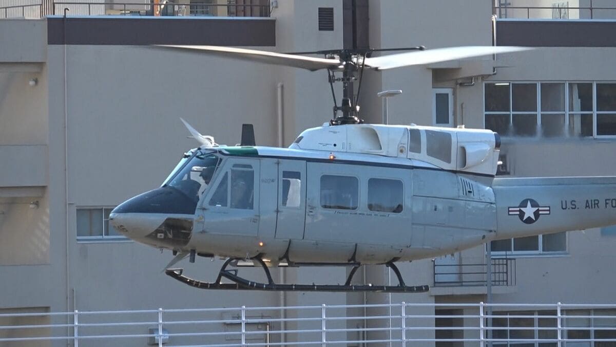 「夜間の騒音で眠れない」東京・港区が米軍基地ヘリポートの騒音について来年2月にアンケート調査 規模は過去最大 基地と飛行ルート周辺の全世帯