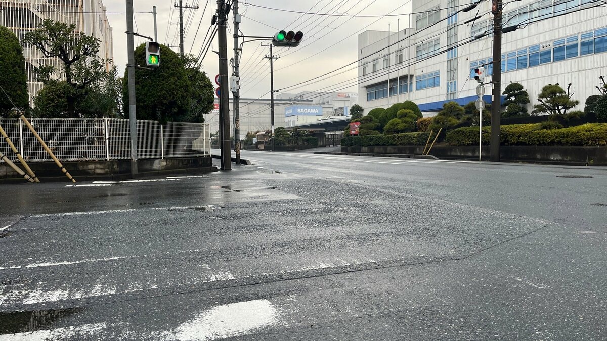 横断歩道を歩いていた高校1年の女子生徒が右折のトラックにはねられ死亡 トラック運転手の男(50)を現行犯逮捕 千葉市美浜区
