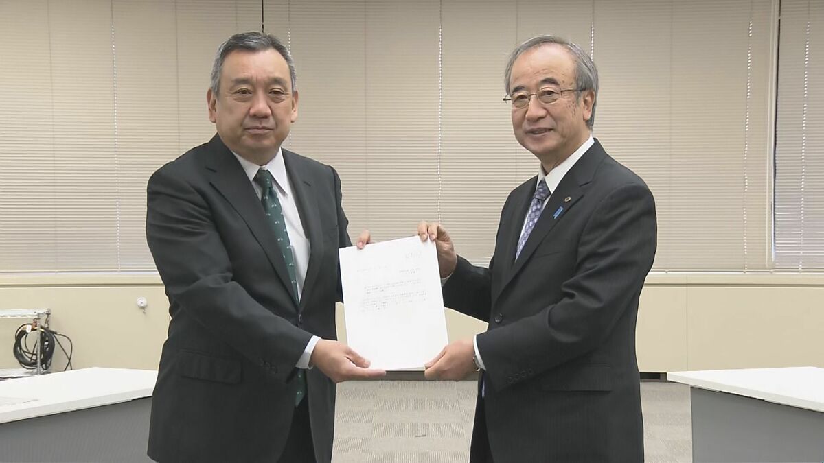 花角新潟県知事が原子力規制庁を訪問　柏崎刈羽原発再稼働に向けて理解求める