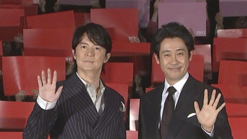 【福山雅治・大泉洋】映画「ラストマン」初日舞台挨拶を2人で堪能　“ガチャガチャしますよ、やっぱ永瀬廉とかがいると…”