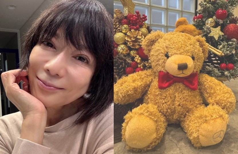 【 堀ちえみ 】愛車・ベンツの担当者からクリスマスベアのプレゼント 「毎年いただいておりますので、結構な数になってきました」