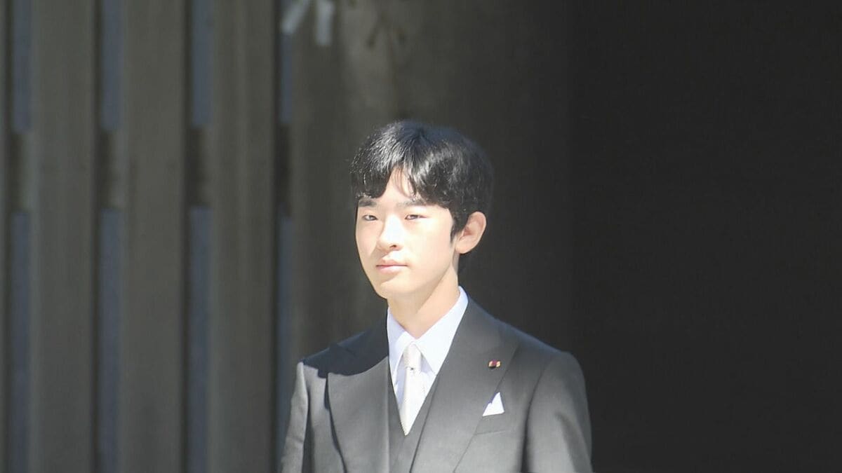 悠仁さま　1月1日「新年祝賀の儀」に初出席が決定　2日「一般参賀」も出席見通し　宮内庁