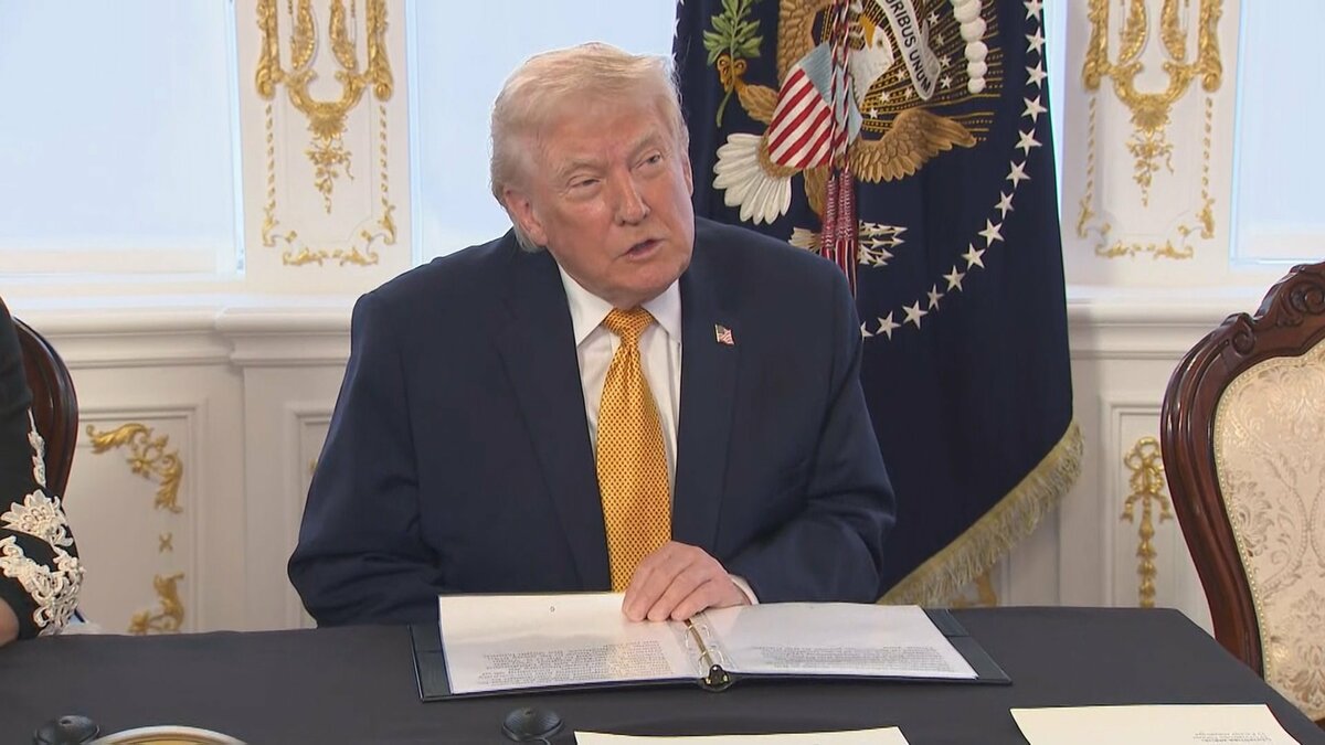 トランプ米大統領　ゼレンスキー大統領は「私が承認するまで何も持ってはいない」　和平計画の協議をめぐる主導権を主張