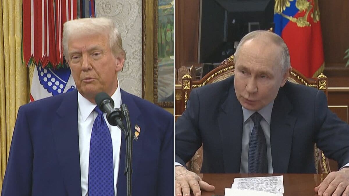 【速報】トランプ氏がプーチン氏と電話会談「とても良好で建設的な会談」　米ウクライナ首脳会談を前に