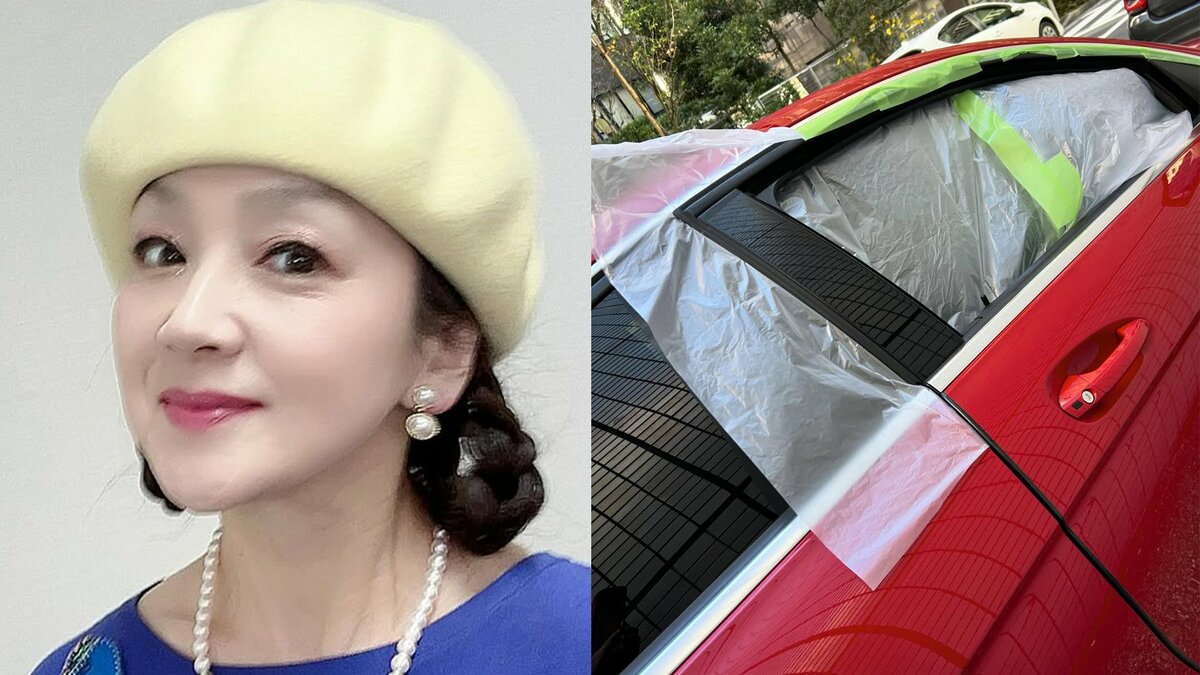 【 荒木由美子 】　「窓全開で高速道路を走って帰りました」 北風強い寒い日に車の窓全開　スイッチ故障のハプニング