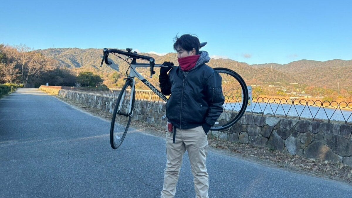 【 小堀正博 】元旦自転車山登り「自分だけは自分を信じぬく」ギラン・バレー症候群での全身麻痺から復活 受験生達にエール