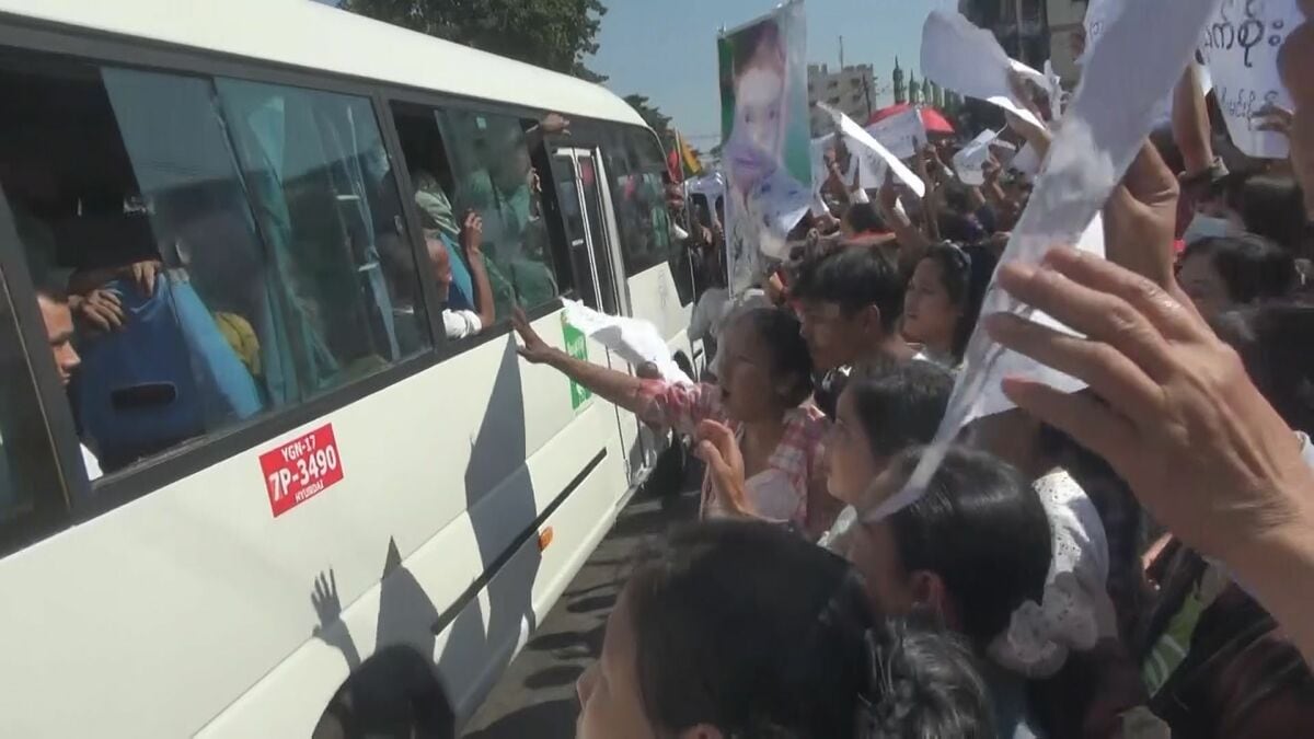 ミャンマー軍事政権　独立記念日に受刑者6000人超に恩赦 外国人は国外追放　スー・チー氏は拘束のままか