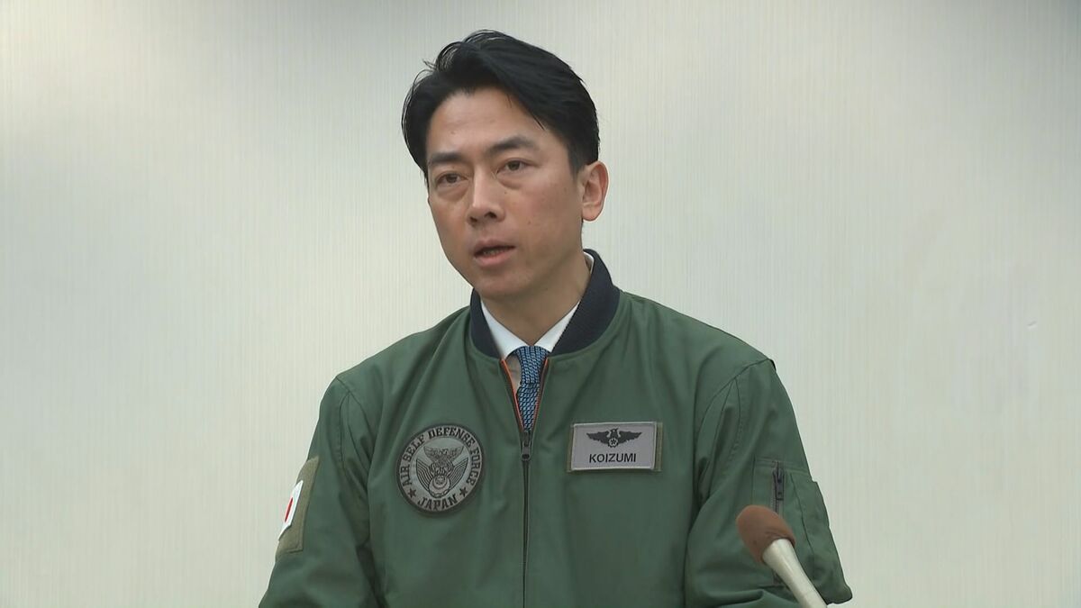 小泉防衛大臣「心無い声以上に応援の声が聞こえてくるように力を尽くす」 沖縄県内での『人殺しの練習』意見に対し