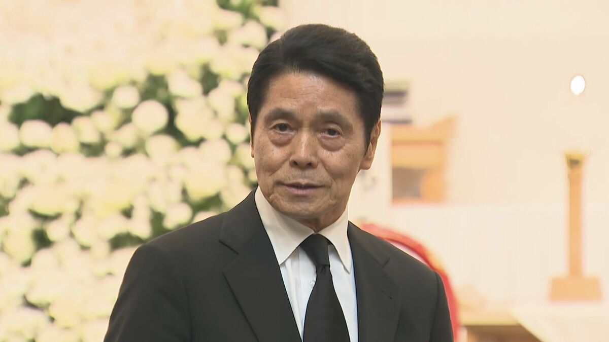 【海老名香葉子さん お別れの会】峰竜太さん 海老名家をまとめていけたのは「女将さんの力」