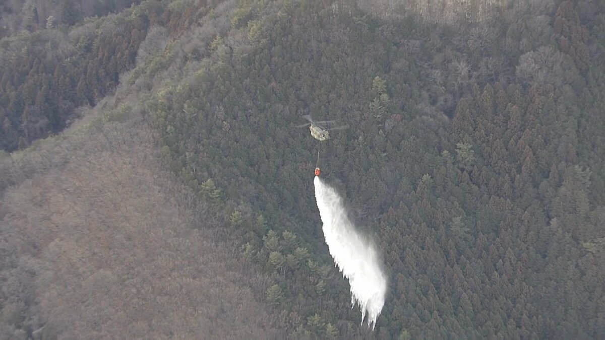 政府が情報連絡室を設置　山梨・神奈川・群馬の林野火災を受け