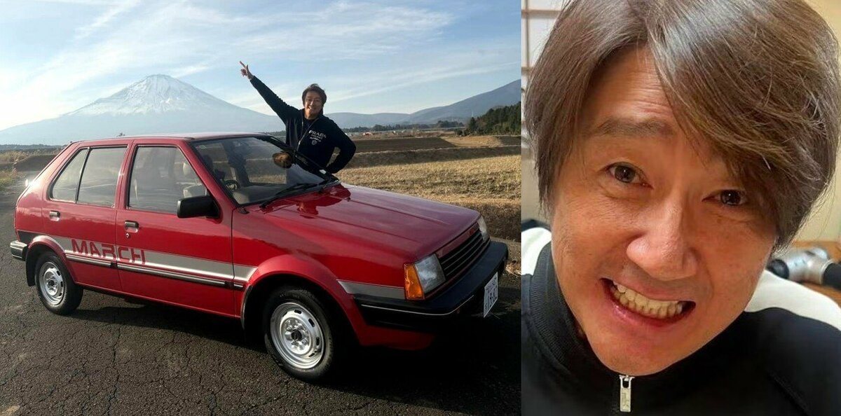 【 近藤真彦 】 「マーチのコマーシャルがなければ今のモータースポーツ界の近藤真彦は存在しなかったかもしれません」「ありがとうマーチ!」 SNSに綴る