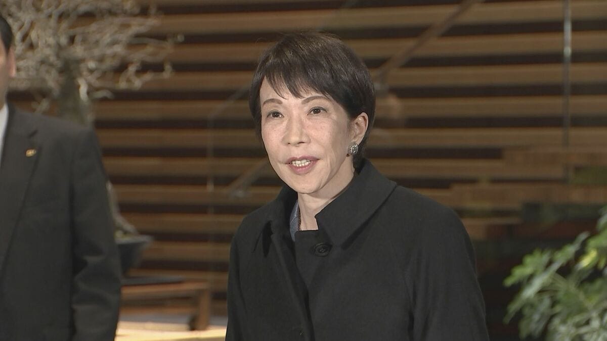 【速報】高市総理が衆議院解散の意向を与党幹部に伝達 通常国会早期に衆院解散へ