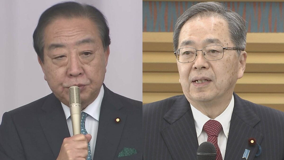 【速報】立憲と公明が新党結成を含む選挙協力を代表に一任 このあと党首会談へ