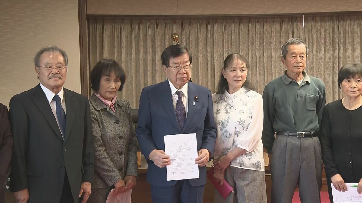 「より厳しい数値基準を」危険運転致死傷罪の見直し議論 法制審議会の要綱案めぐり遺族団体が平口洋法務大臣に要望