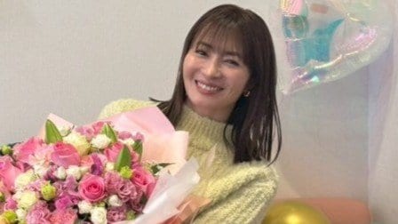 【 新山千春 】45歳の誕生日を報告「おめでとうと言ってもらうたびに　その人の笑顔が浮かぶ大事な日」