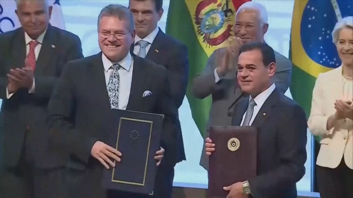 EUと南米が自由貿易協定に署名“人口7億人の巨大市場へ”フランスの農家らが反発 今後の承認手続きは不透明