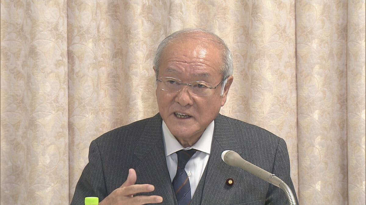 “選挙戦の要”自民・鈴木幹事長が衆議院選へ向け決意語る「過半数獲得は最低限の目標」 中道改革連合は「選挙目当てなのは間違いない」と批判