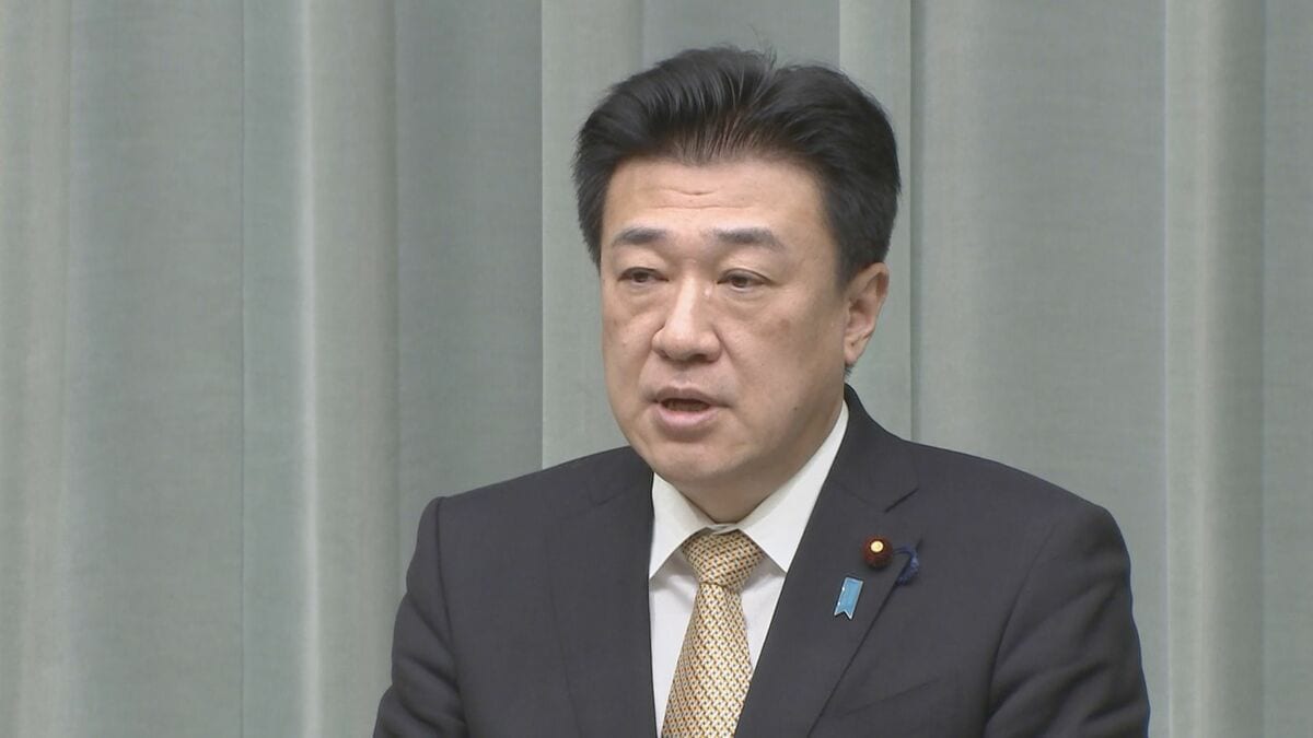 木原官房長官「被害防止に全力で取り組む」警報級の大雪に関する関係閣僚会議も開催