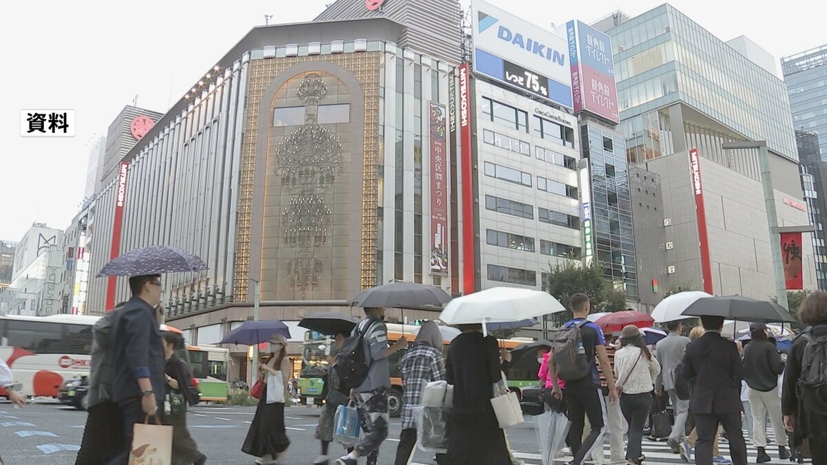 【速報】全国の百貨店 去年12月のインバウンド売上高2か月連続マイナス 中国の“渡航自粛”響く