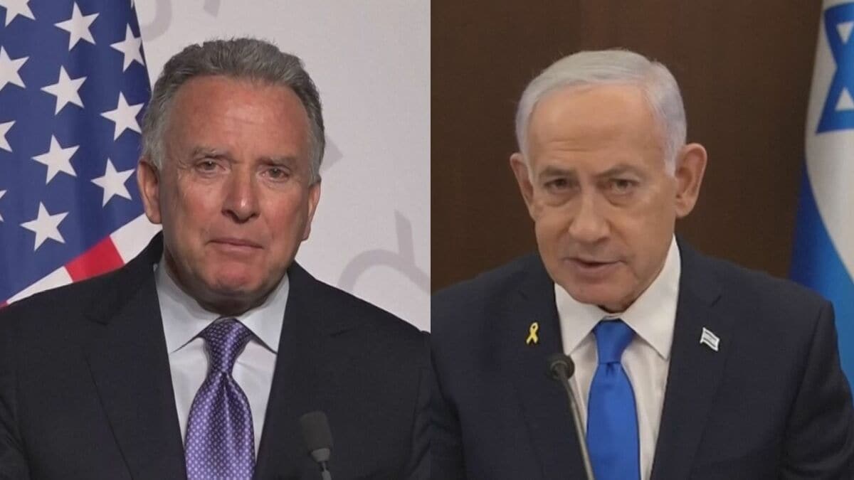 米特使とネタニヤフ首相が会談　ガザ和平計画めぐり　米側のラファ検問所の再開要求にイスラエルが反発か