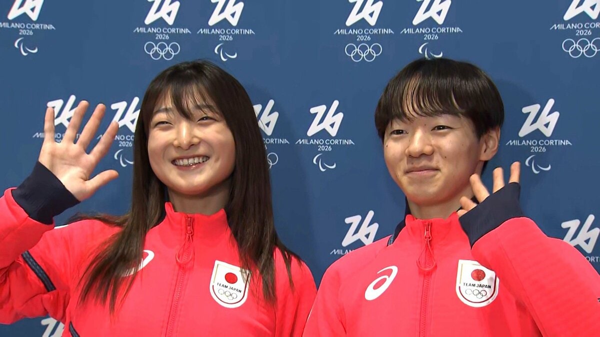 坂本花織、鍵山優真らがミラノに到着「最終の追い込みに入っていきたい」6日からフィギュア団体がスタート