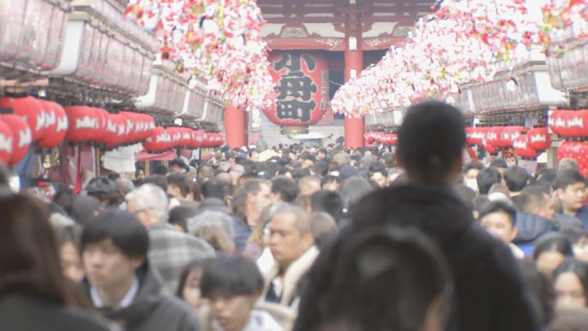 【速報】外国人入国者数 初の4000万人突破 2年連続過去最多更新も…中国籍の新規入国者数は12月に半減 「台湾有事発言」が影響か