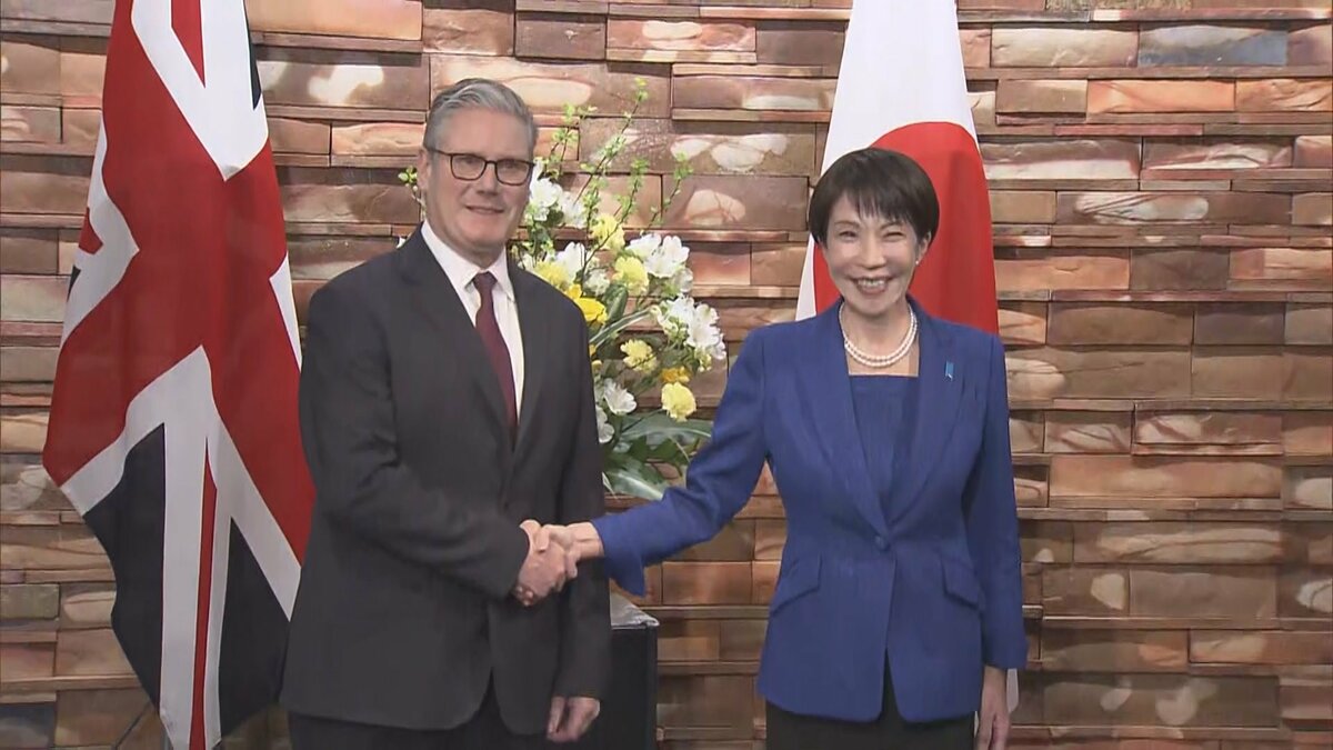【速報】日英首脳会談　サイバー安全保障分野など日英協力の深化で一致　英首相公式別荘への招待受ける