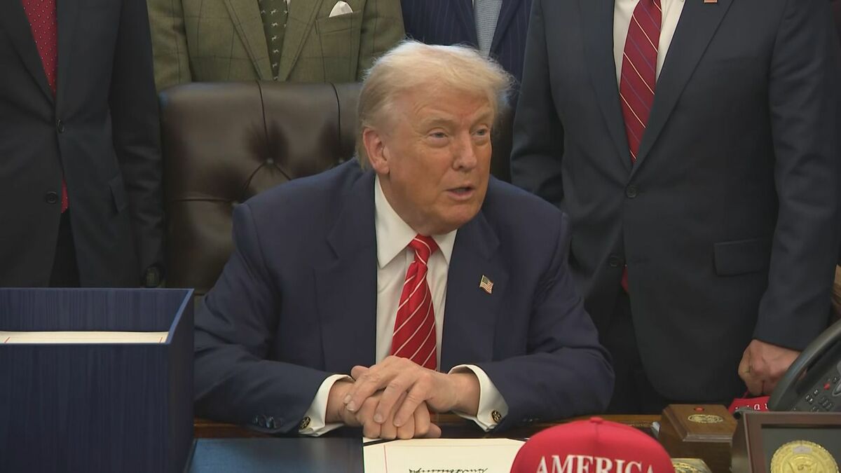 トランプ大統領　イランとの協議は「交渉中」　核開発問題めぐり　イラン側が「交渉を望んでいる」と強調