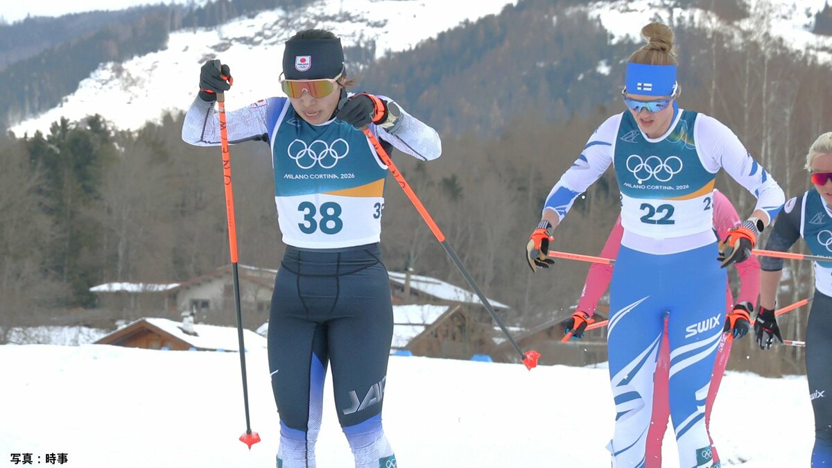 「悔しい気持ちでいっぱい」唯一の女子代表、クロスカントリー土屋正恵　初戦の20㎞複合は35位【ミラノ・コルティナ五輪】