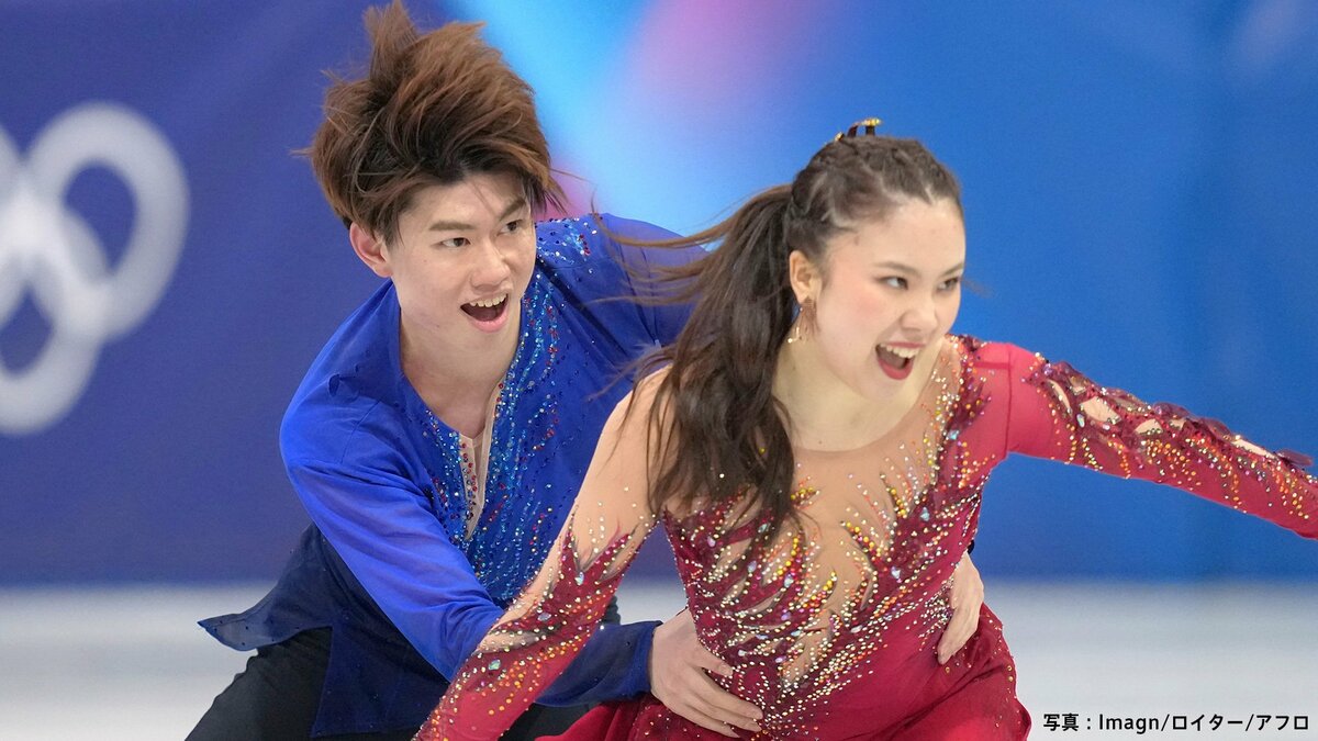 アイスダンス“うたまさ”はフリー5位、日本は暫定2位を死守　首位アメリカと5点差で逆転の金狙う【フィギュア団体】