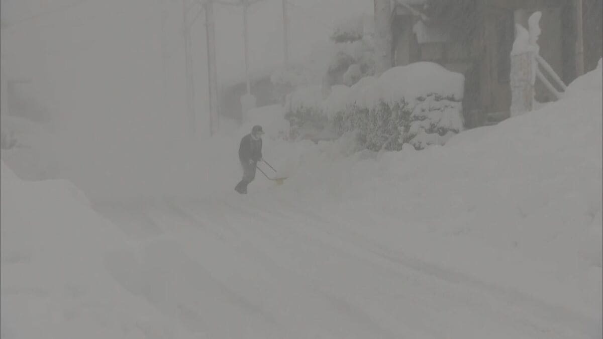 総務省消防庁 大雪などによる死者数が全国で46人に　けがは549人