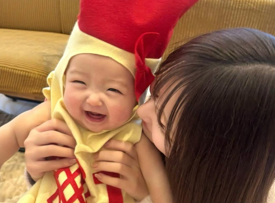 【辻希美・長女】希空　妹「夢空ちゃん」の「ハーフバースデー‎♡」をお祝い　「もう半年経つのかあ、、早いなあ」