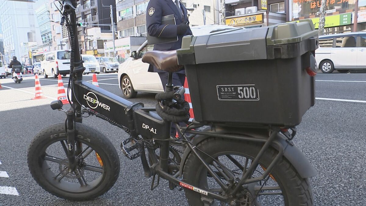 東京・中野でモペットの違反走行取締り　無免許運転などの疑いで外国籍の男性3人を摘発　警視庁