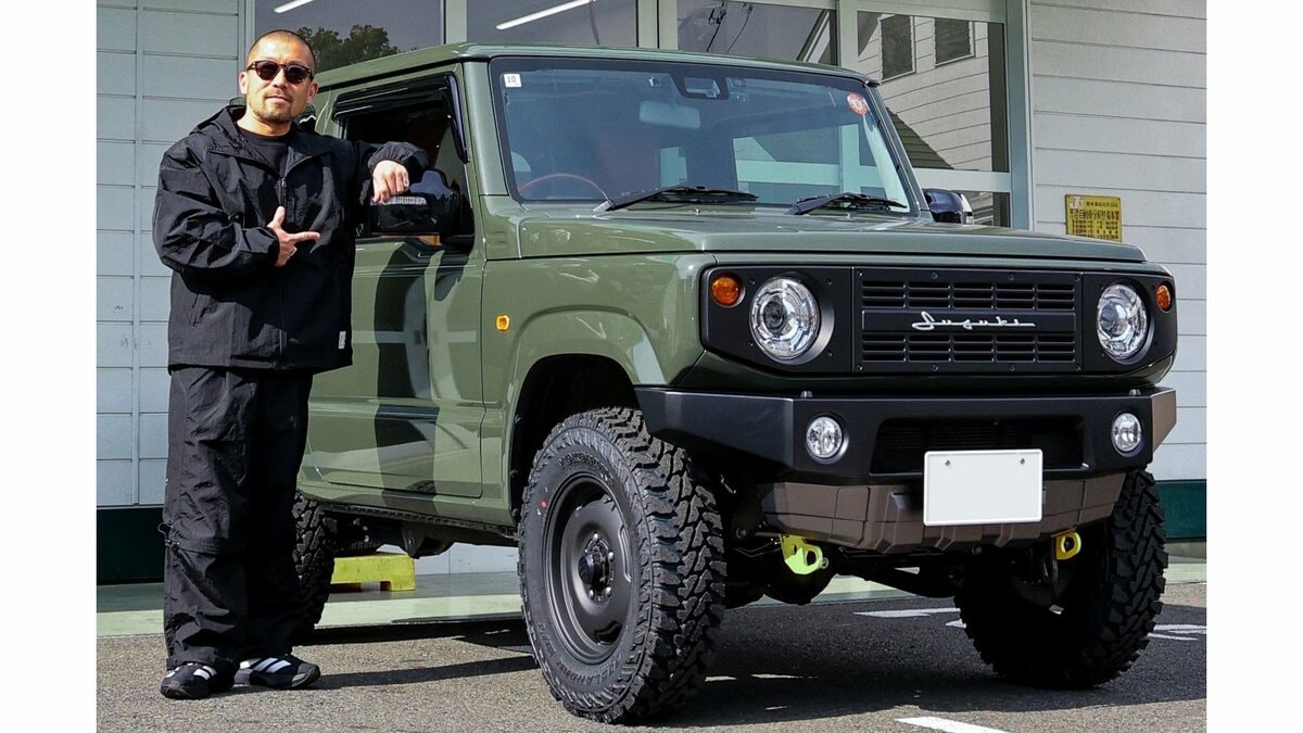【 ケツメイシ・大蔵 】 「理想的なマイジムニーになりました」　愛車のこだわりカスタムに大満足　内装から足回りまで「イジり」尽くした姿を披露