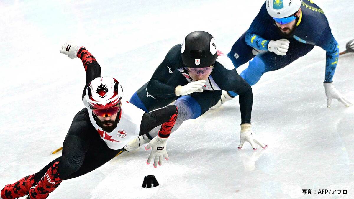 シュートトラック男子500m エース宮田将吾、組4位で予選敗退、吉永⼀貴は転倒に巻き込まれるも救済措置で準々決勝進出