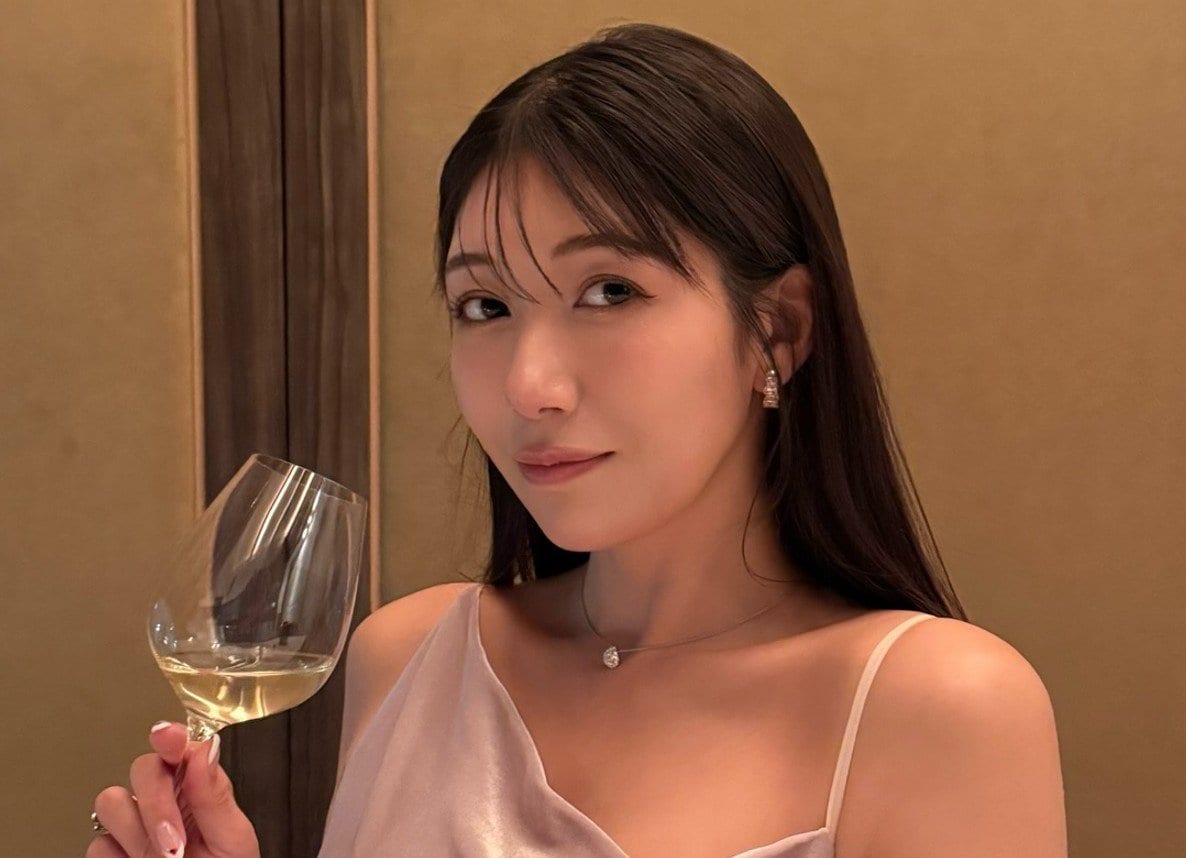 【 穂川果音 】 銀座のフレンチレストランへ 「素材を活かした季節感ある優しいフレンチでした」