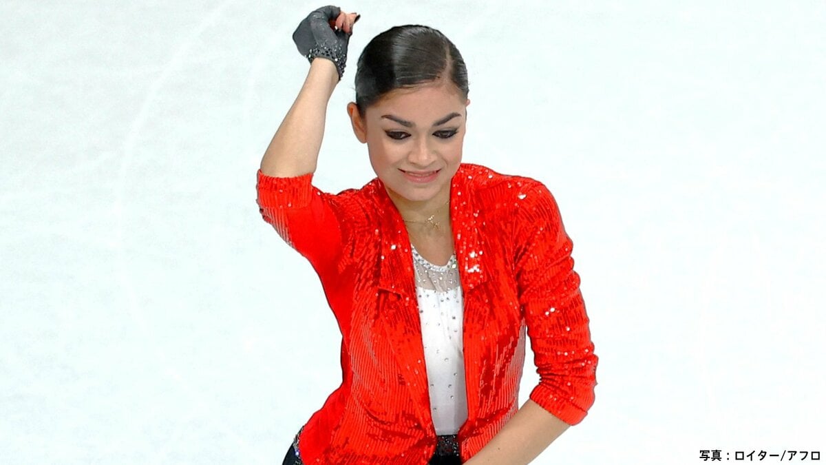 ロシア選手権3連覇、ペトロシアンがショート72.89点 “マイケルメドレー”で会場引き込む演技【ミラノオリンピック・女子SP】