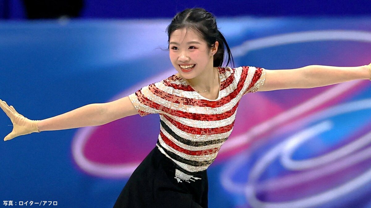 中井亜美、ショートで自己新78.71点　五輪では日本女子史上4人目の3A成功！堂々の五輪デビュー【ミラノオリンピック】