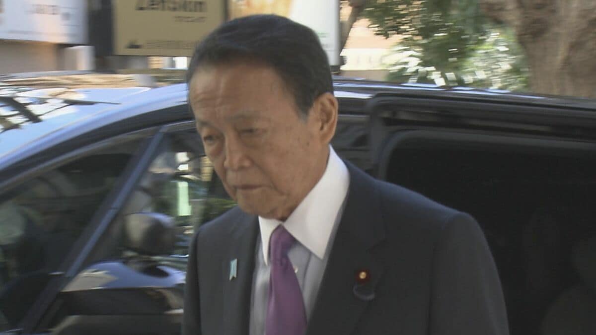 自民・麻生派に新人議員ら14人が加入し60人に　麻生会長も歓迎　党内唯一の派閥